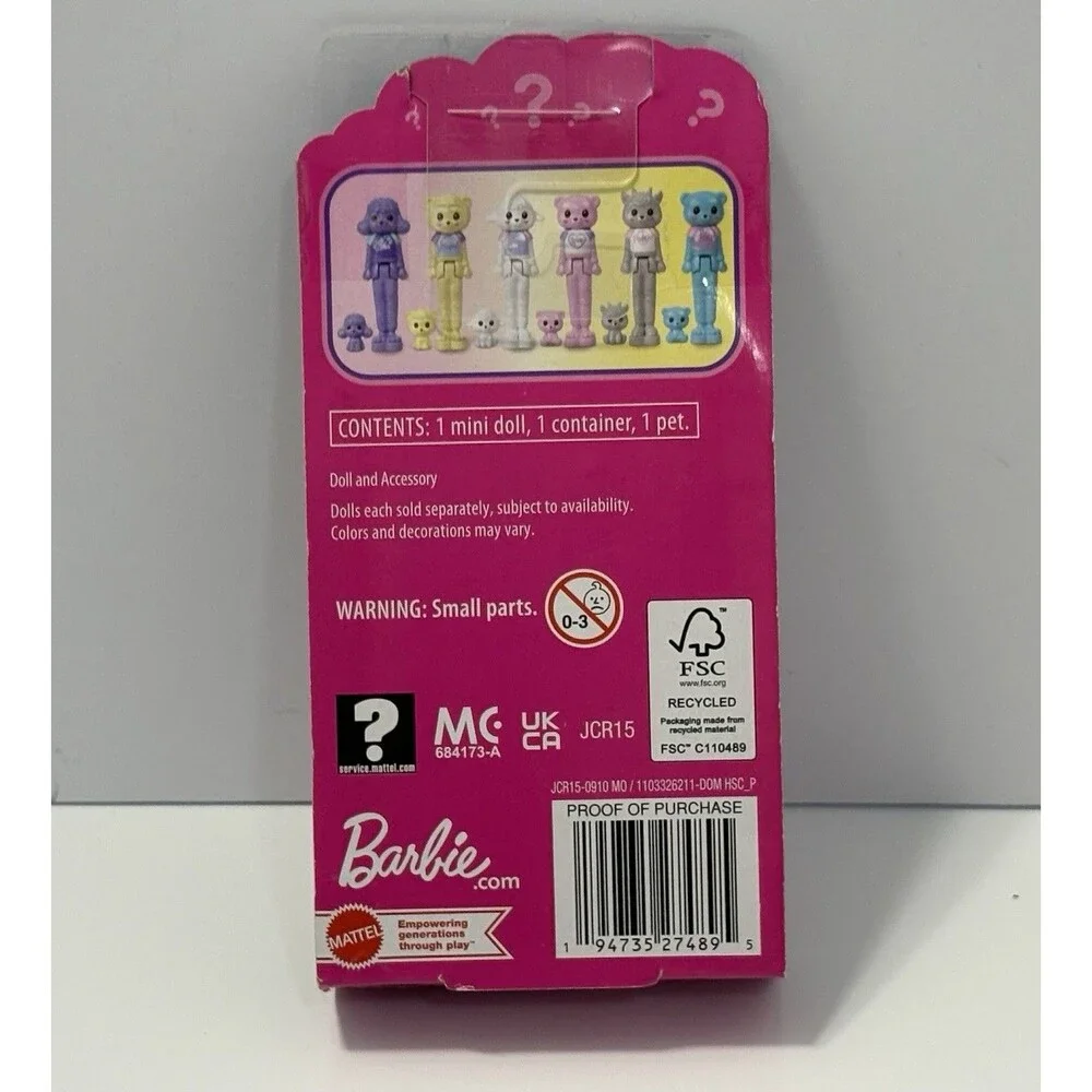 Mini Barbie Land Mini Doll 1.5